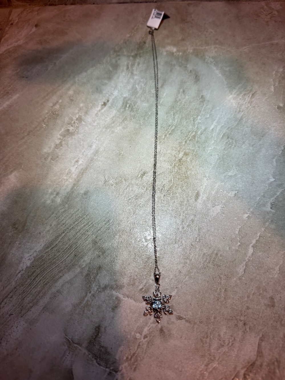 Sterling Silver Snowflake necklace